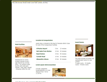 Tablet Screenshot of greenplazainn.com